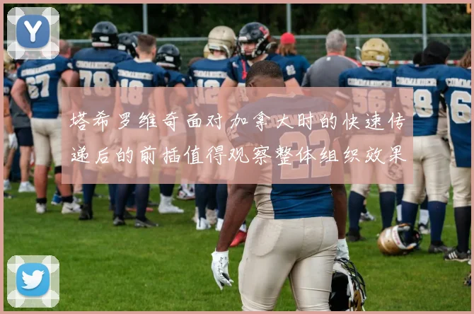 塔希罗维奇面对加拿大时的快速传递后的前插值得观察整体组织效果